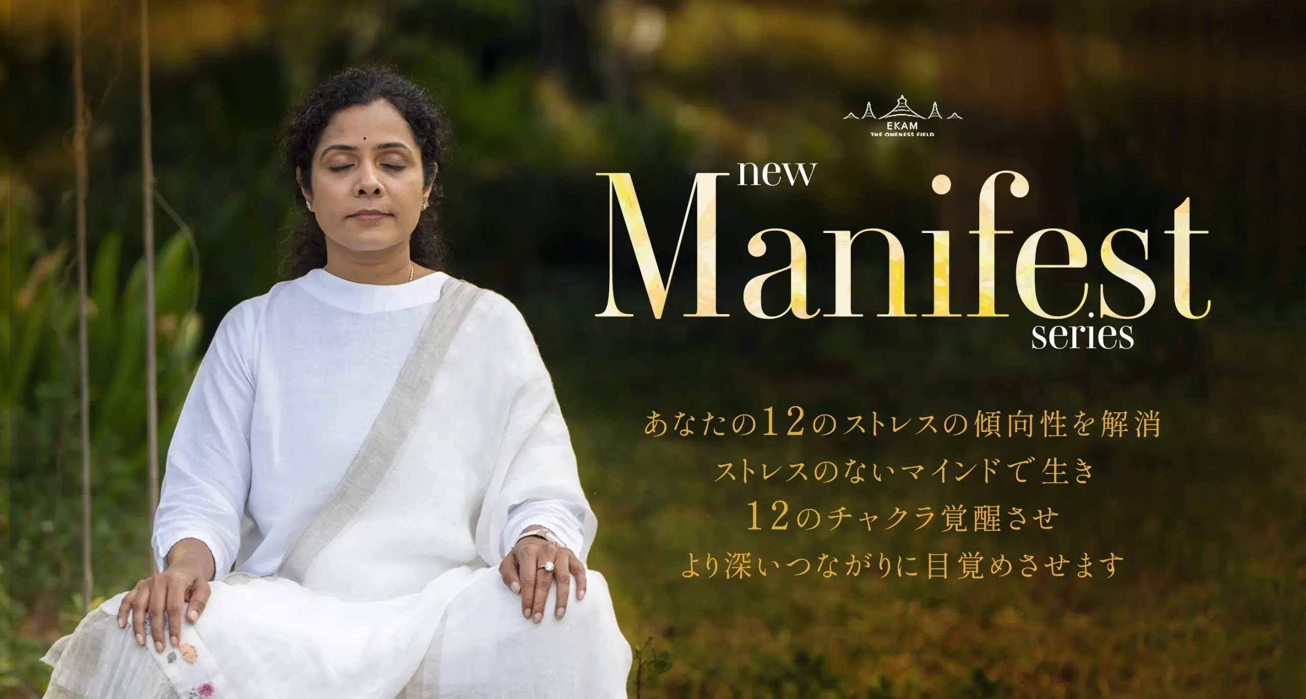 MANIFEST〜意識の浄化と宇宙知性の領域に浸る